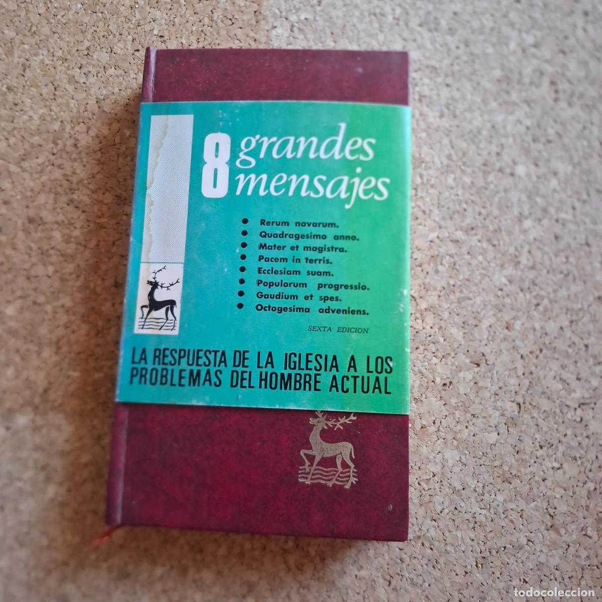 Second hand books: Ocho grandes mensajes - Jes&uacute;s Iribarren- 1974