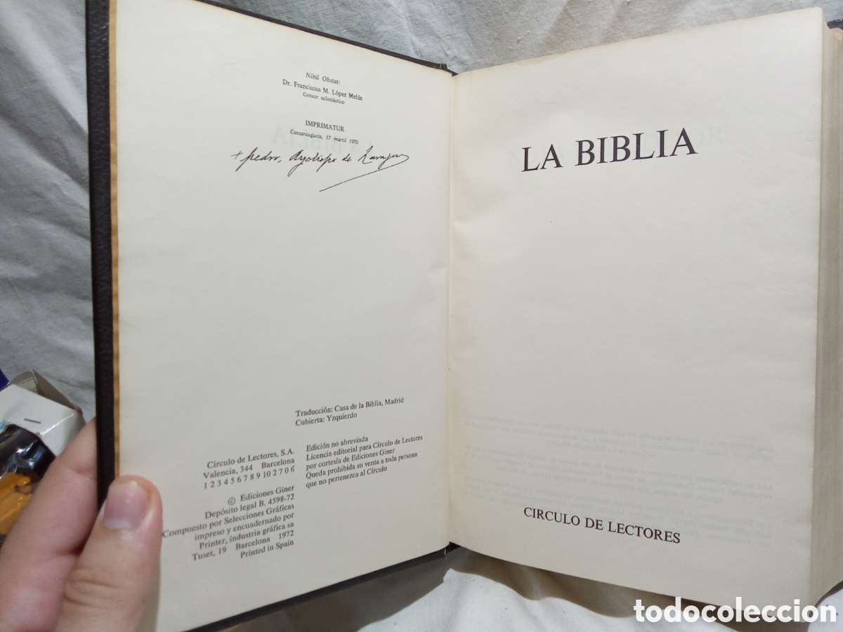Libros de segunda mano: BIBLIA EDICIONES GINER - Foto 5