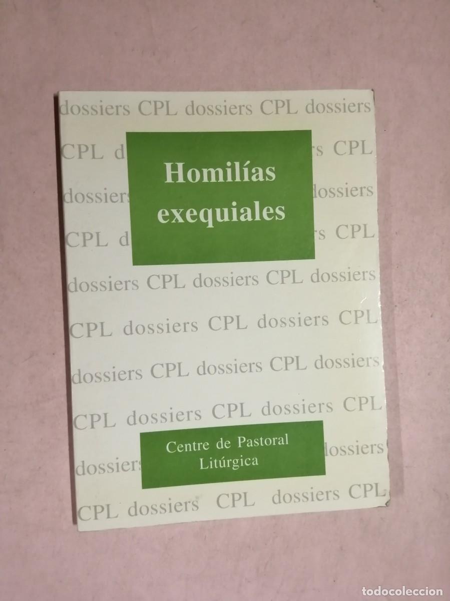 Libros de segunda mano: HOMILIAS EXEQUIALES.