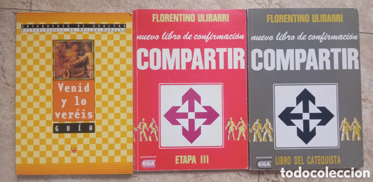 Libri di seconda mano: LOTE RELIGION LIBRO DEL CATECISTA Y VENID Y LO VEREIS