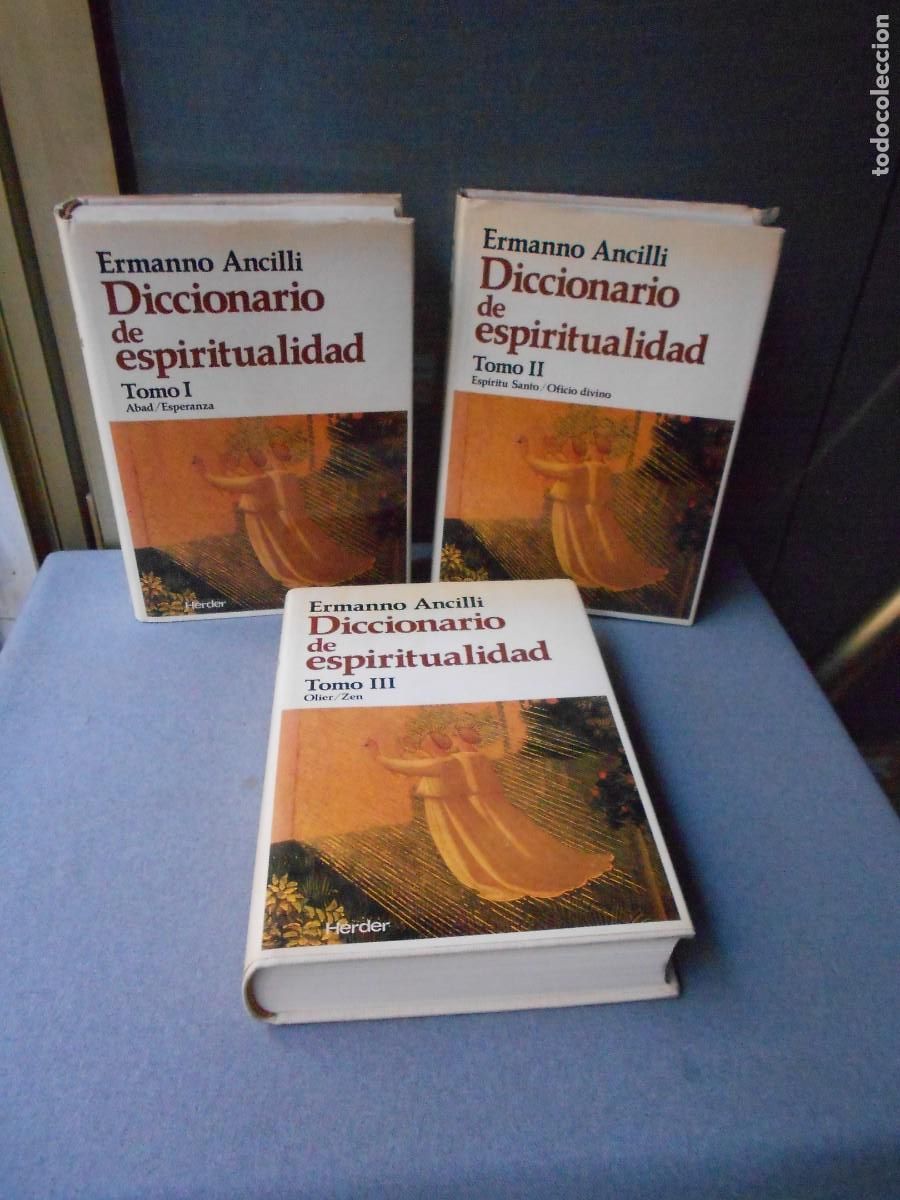 Libros de segunda mano: DICCIONARIO DE ESPIRITUALIDAD. TRES TOMOS