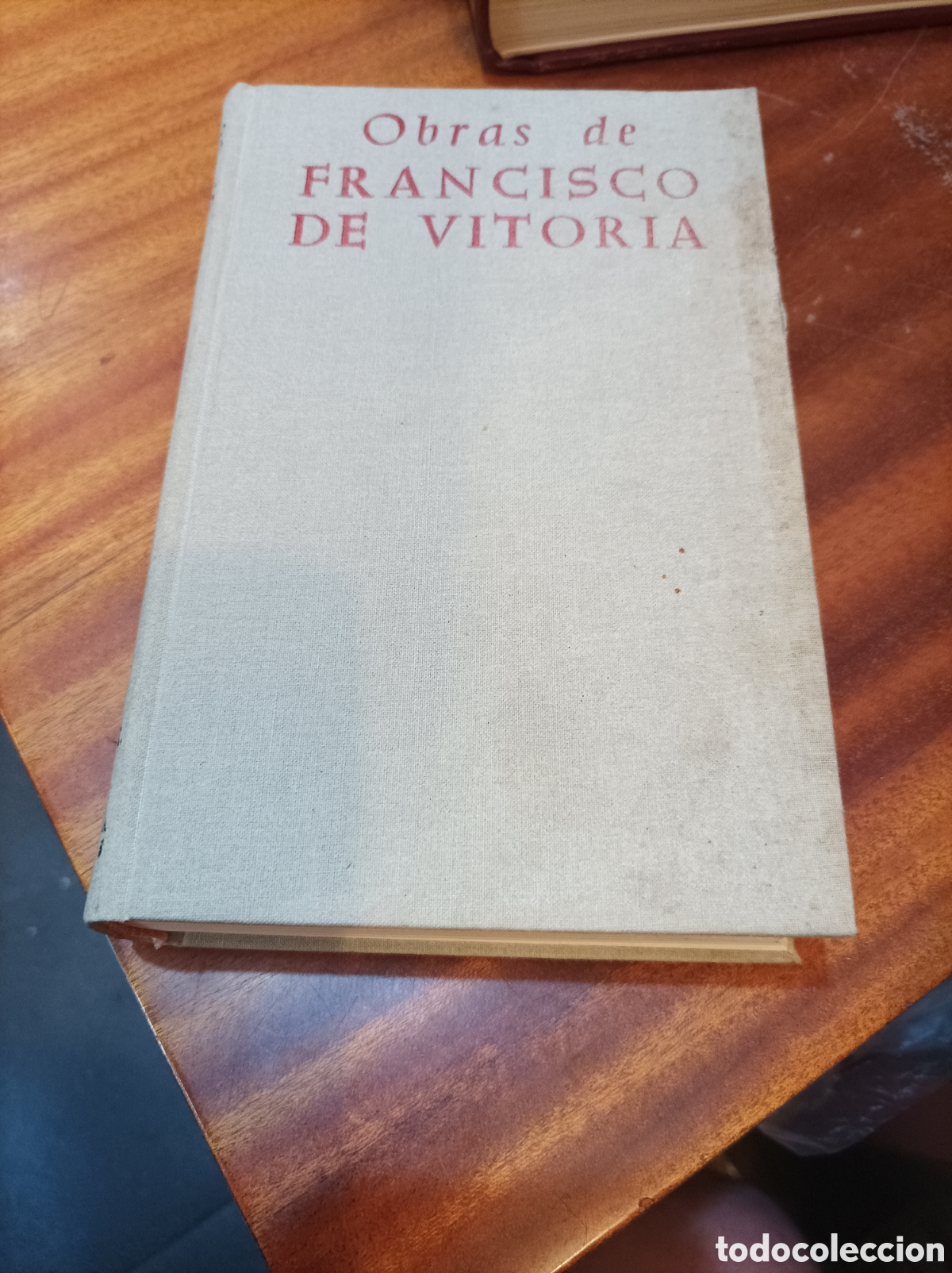 Libros de segunda mano: FRANCISCO DE VICTORIA .OBRAS.. TEOLOG&Iacute;A CAT&Oacute;LICA 1960.BIBLIOTECA DE AUTORES CRISTIANOS.