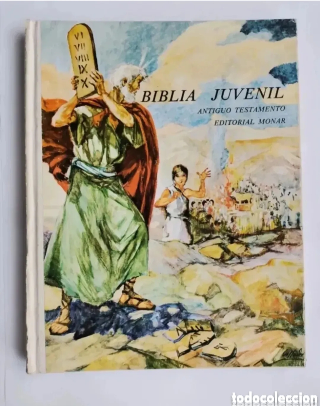 Libri di seconda mano: Biblia juvenil antiguo testamento editorial monar