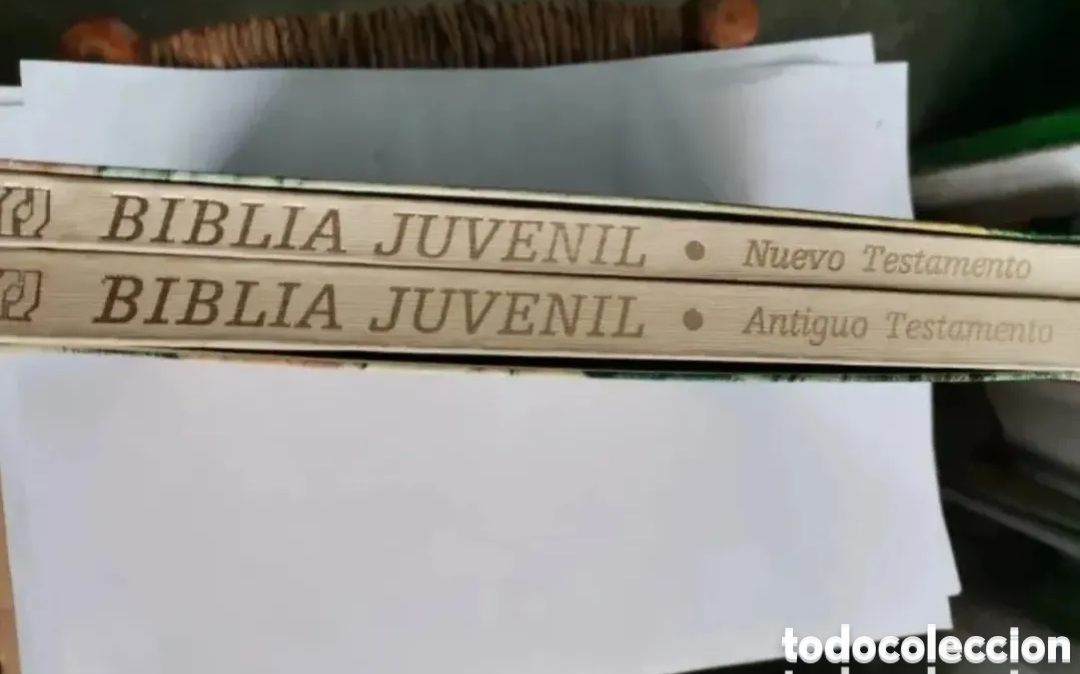 Libros de segunda mano: Biblia juvenil editorial Monar 2 tomos - Foto 2