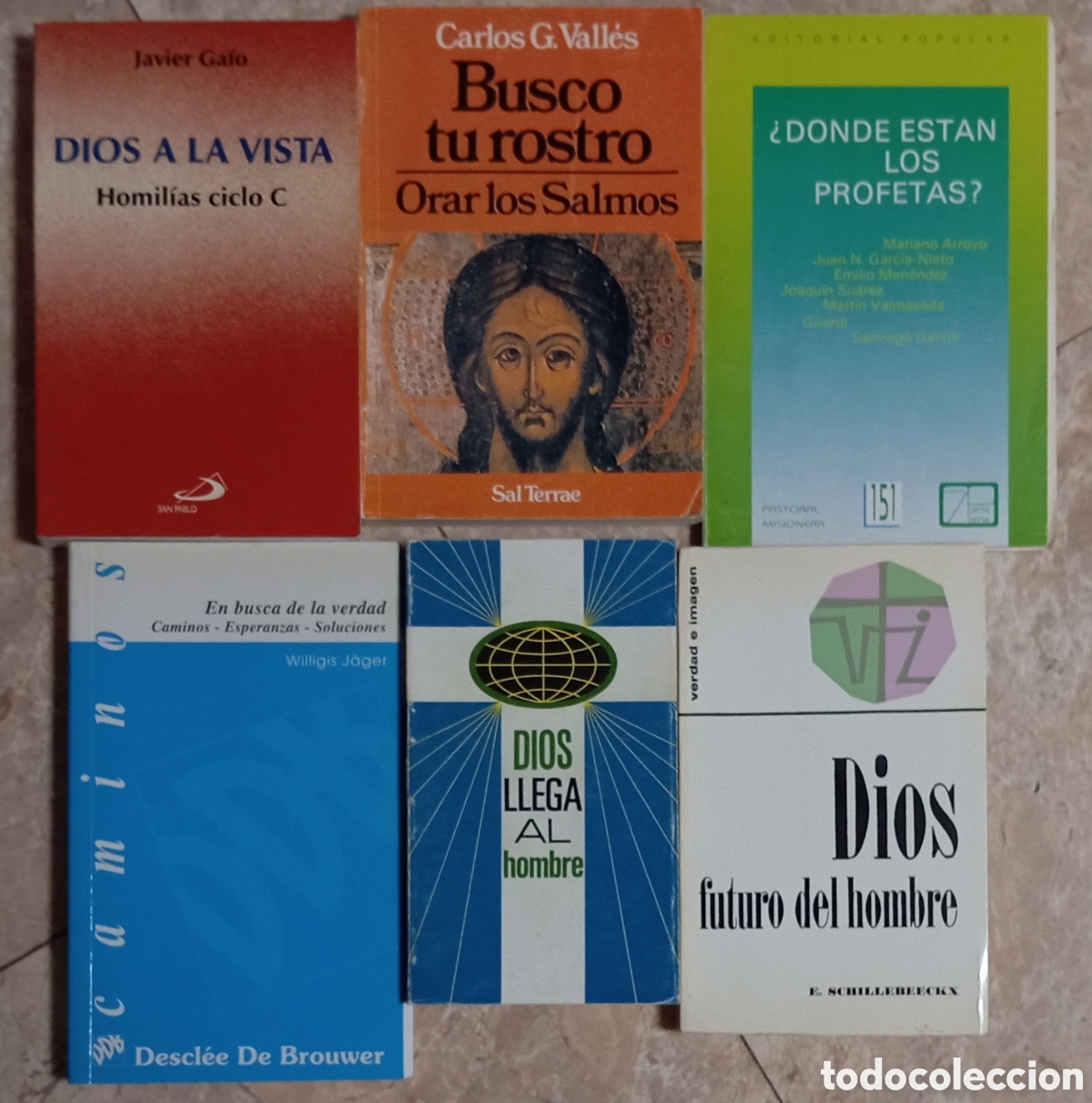 Second hand books: LOTE LIBROS RELIGION DIOS