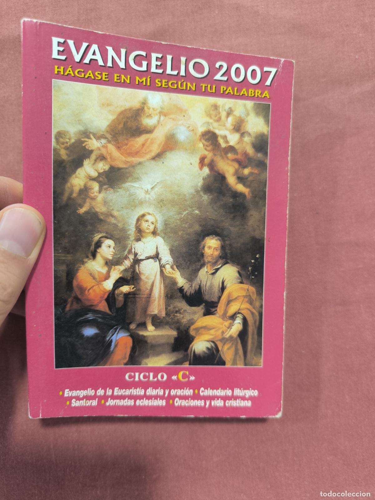Libros de segunda mano: Libro Evangelio 2007 Ciclo C &ndash; Edibesa Mart&iacute;nez Puche Religi&oacute;n