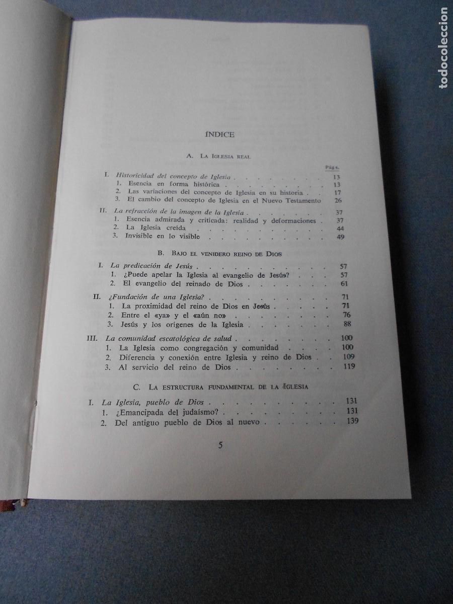 Libros de segunda mano: LA IGLESIA. HANS K&Uuml;NG - Foto 4