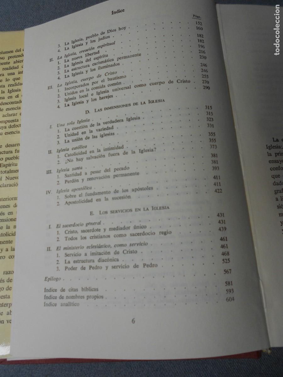 Libros de segunda mano: LA IGLESIA. HANS K&Uuml;NG - Foto 5