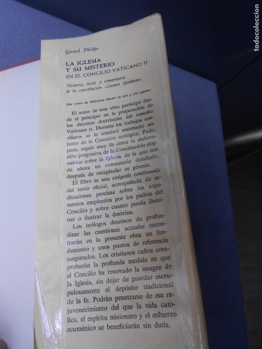 Libros de segunda mano: LA IGLESIA. HANS K&Uuml;NG - Foto 6