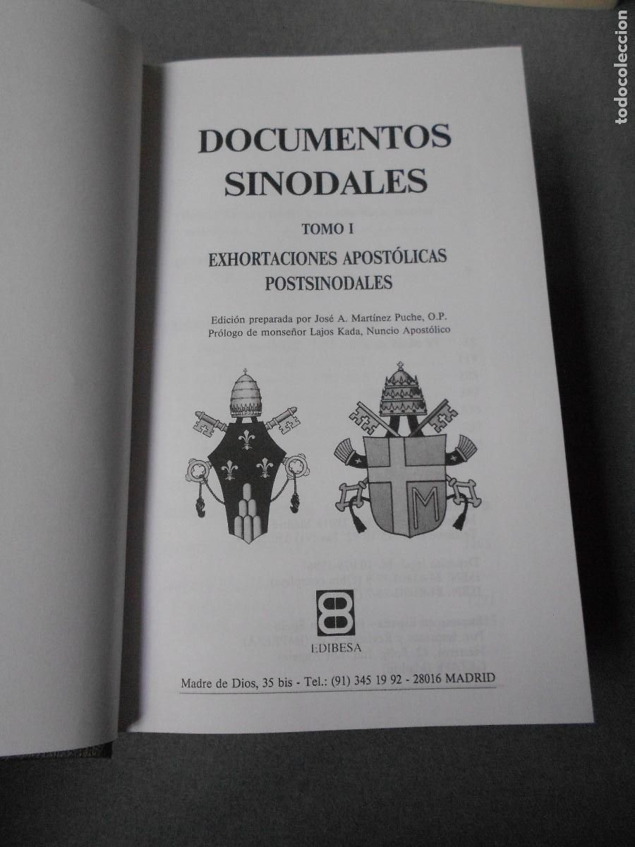 Libros de segunda mano: DOCUMENTOS SINODALES - Foto 3