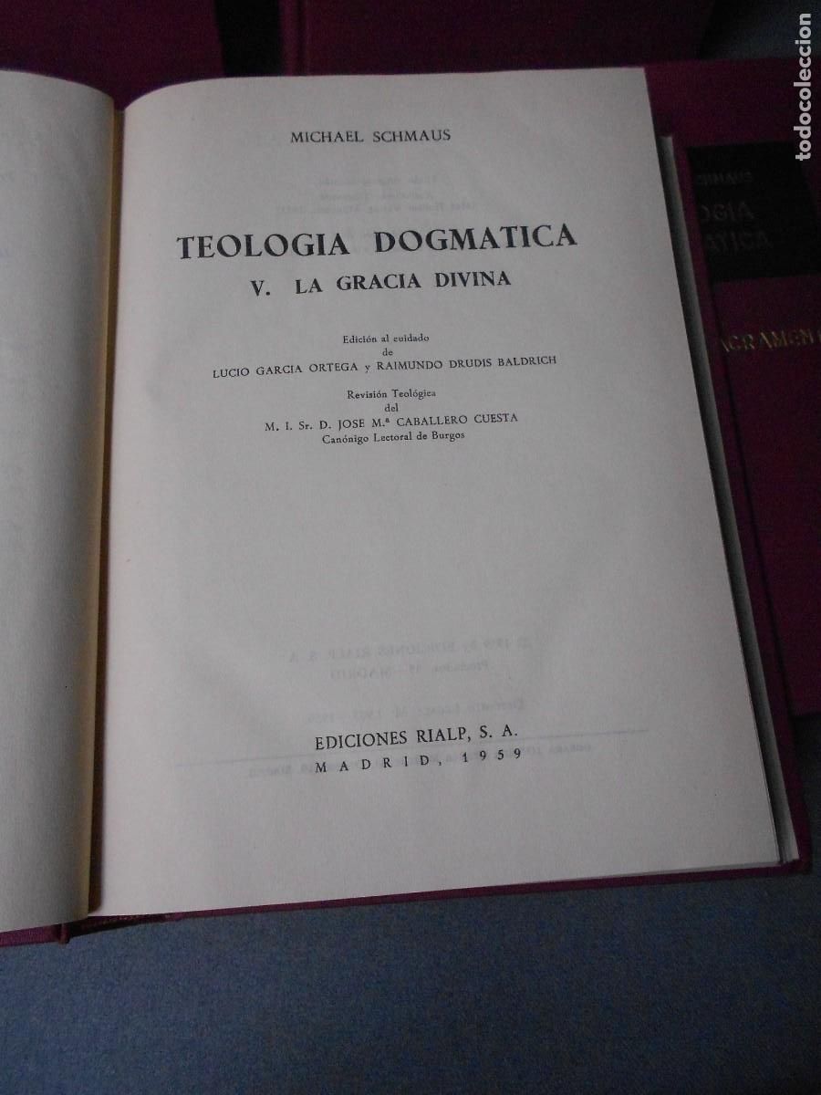 Libros de segunda mano: TEOLOGIA DOGMATICA. 5 TOMOS - Foto 6