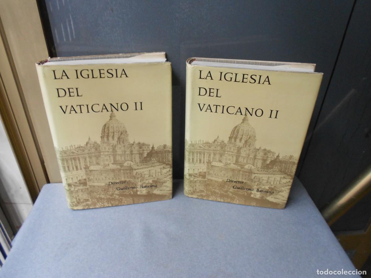 Libros de segunda mano: LA IGLESIA DEL VATICANO II. DOS TOMOS