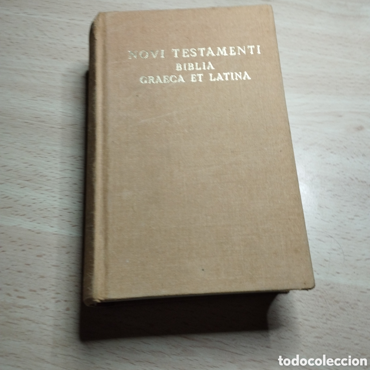 Libros de segunda mano: Novi Testamenti. Biblia Garc&iacute;a et Latina. Ioseph M. Bover. 1968. CSIC.