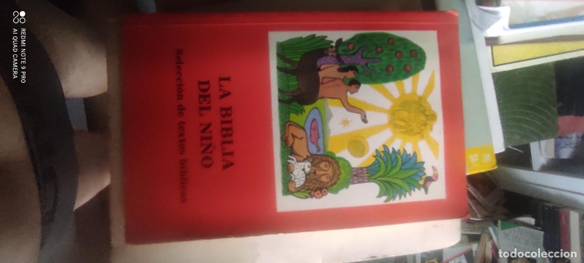 Libros de segunda mano: LA BIBLIA DEL NI&Ntilde;O-SELECCION DE TEXTOS BIBLICOS-Jakob Ecker