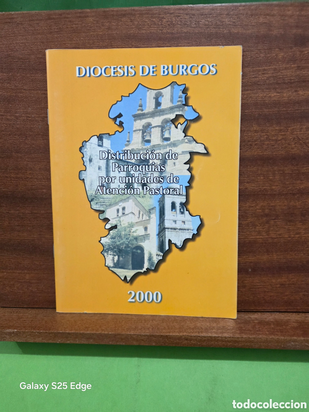 Libros de segunda mano: &rdquo;&rdquo;DI&Oacute;CESIS DE BURGOS&rdquo;&rdquo;...(DISTRIBUCI&Oacute;N DE PARROQUIAS POR UNIDADES DE ATENCI&Oacute;N PERSONAL)...2000...