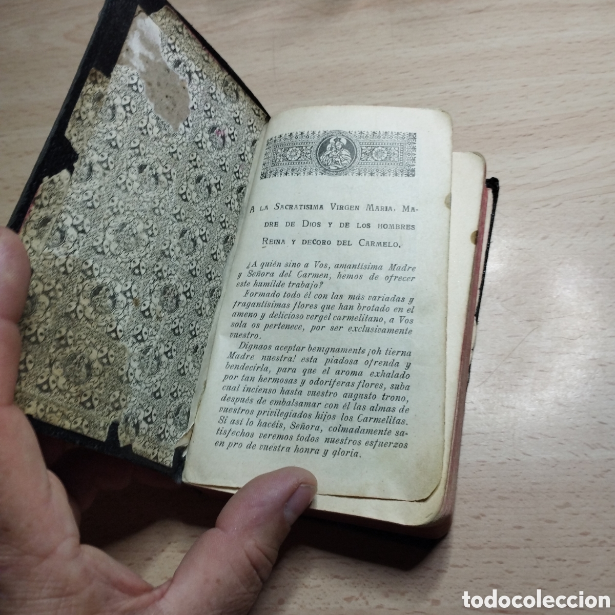 Libros de segunda mano: Devocionario Carmelitano. Sin hoja de autor y fecha. - Foto 4