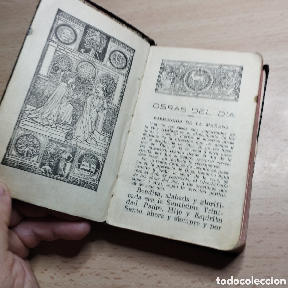 Libros de segunda mano: Devocionario Carmelitano. Sin hoja de autor y fecha. - Foto 5