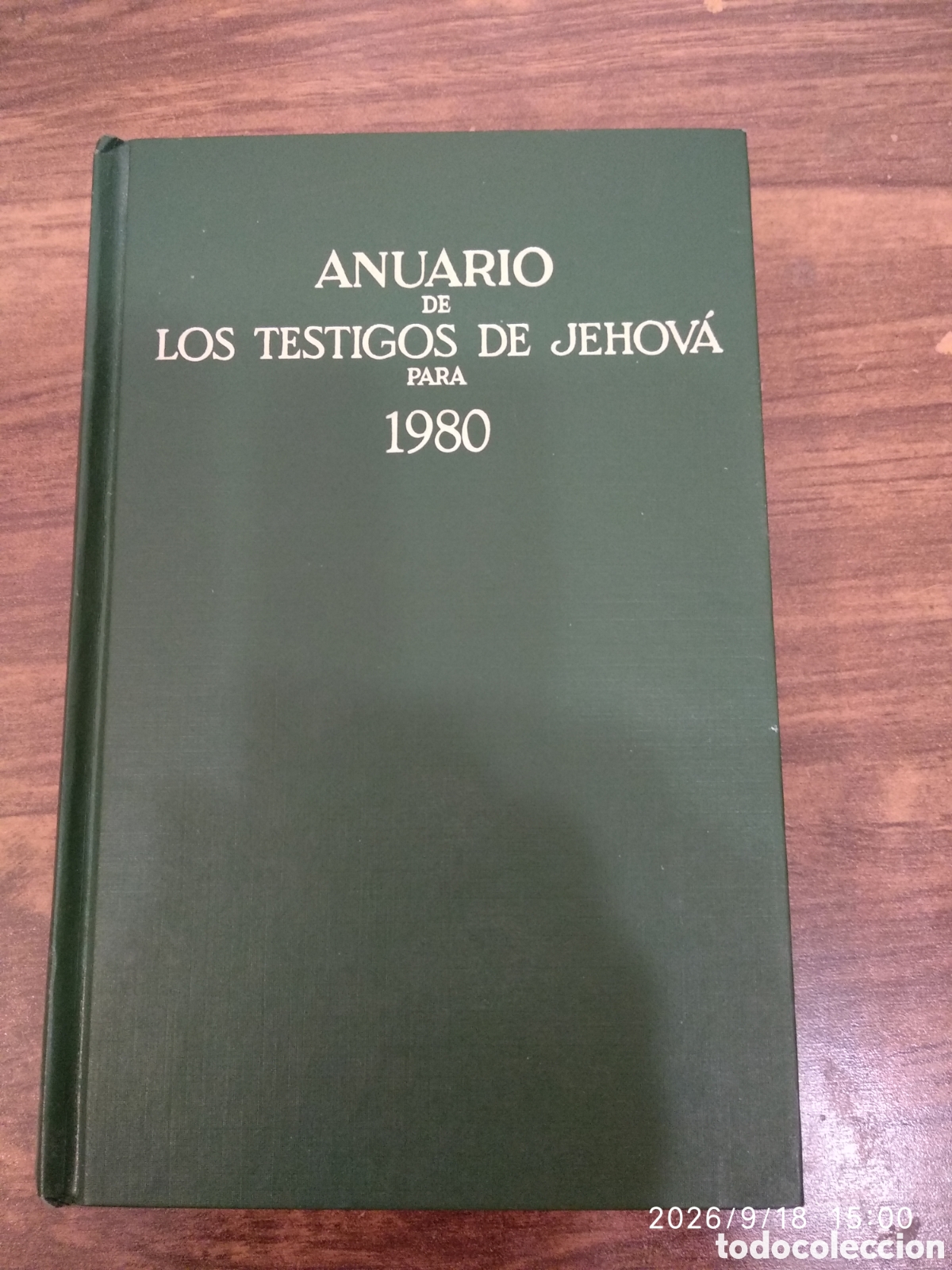 Libros de segunda mano: Anuario de los testigos de Jehov&aacute; 1980