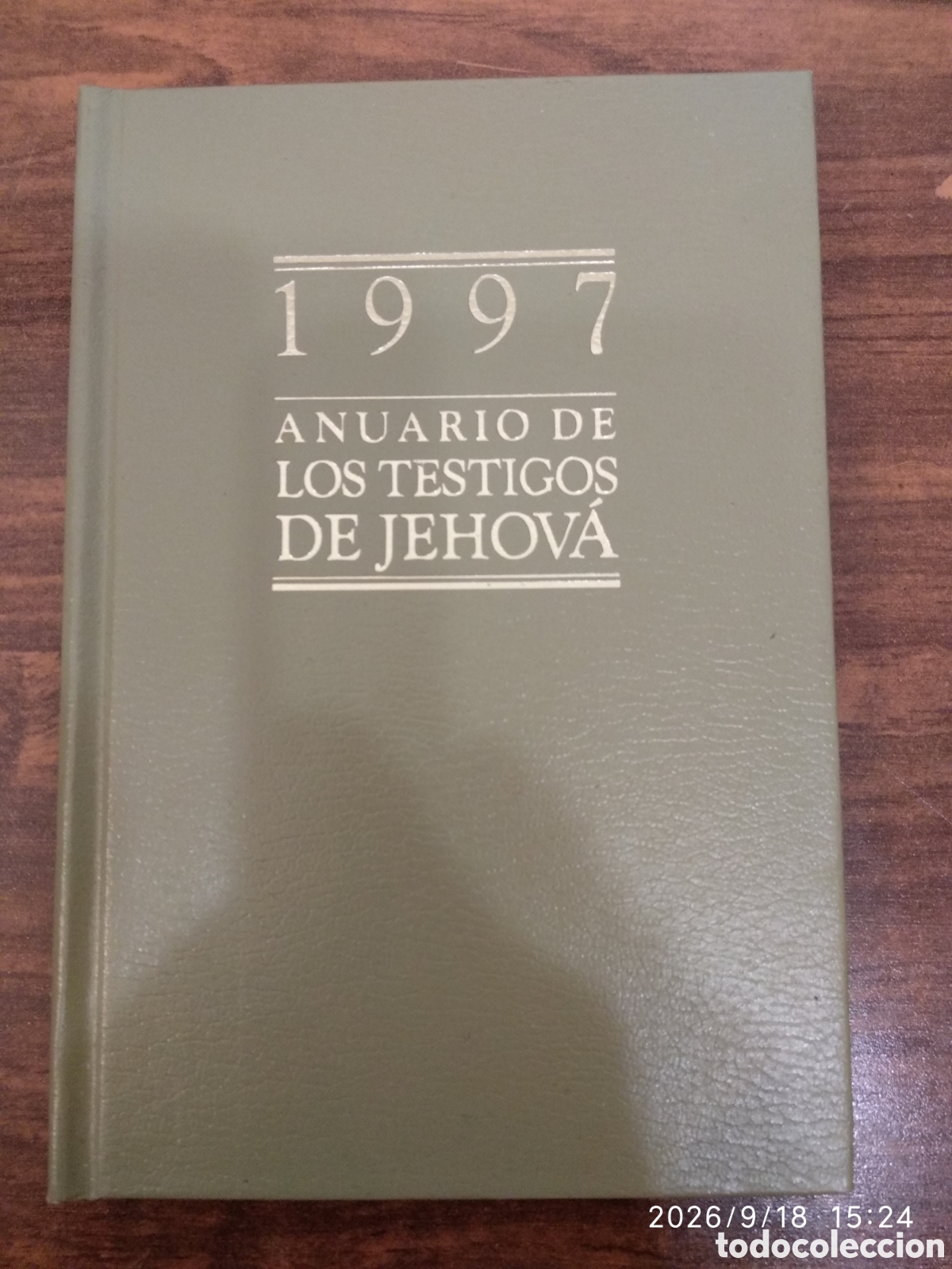 Libros de segunda mano: Anuario de los testigos de Jehov&aacute; 1997
