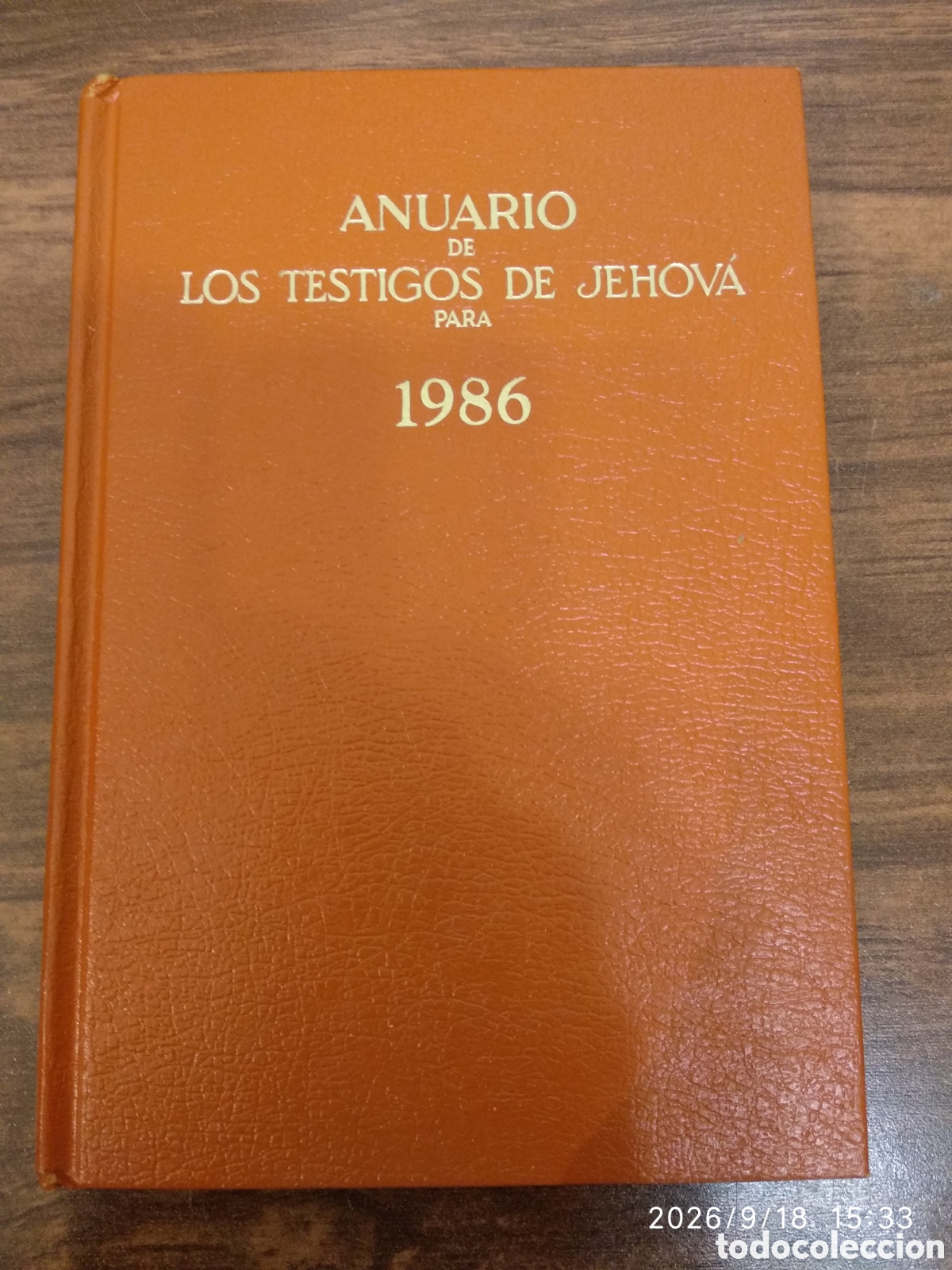 Libros de segunda mano: Anuario de los testigos de Jehov&aacute; 1986 - Foto 1