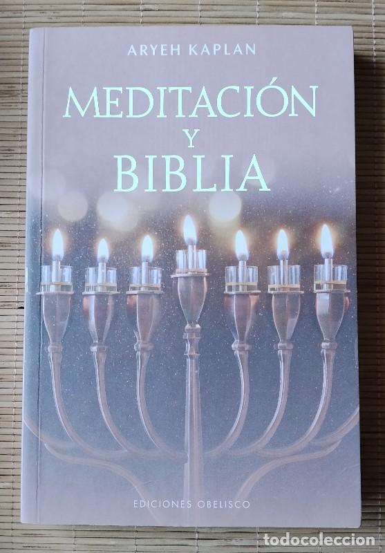 Libros de segunda mano: MEDITACI&Oacute;N Y BIBLIAbb - Aryeh Kaplan - OBELISCO EDICIONES, 2025 - 1&ordf; edici&oacute;n