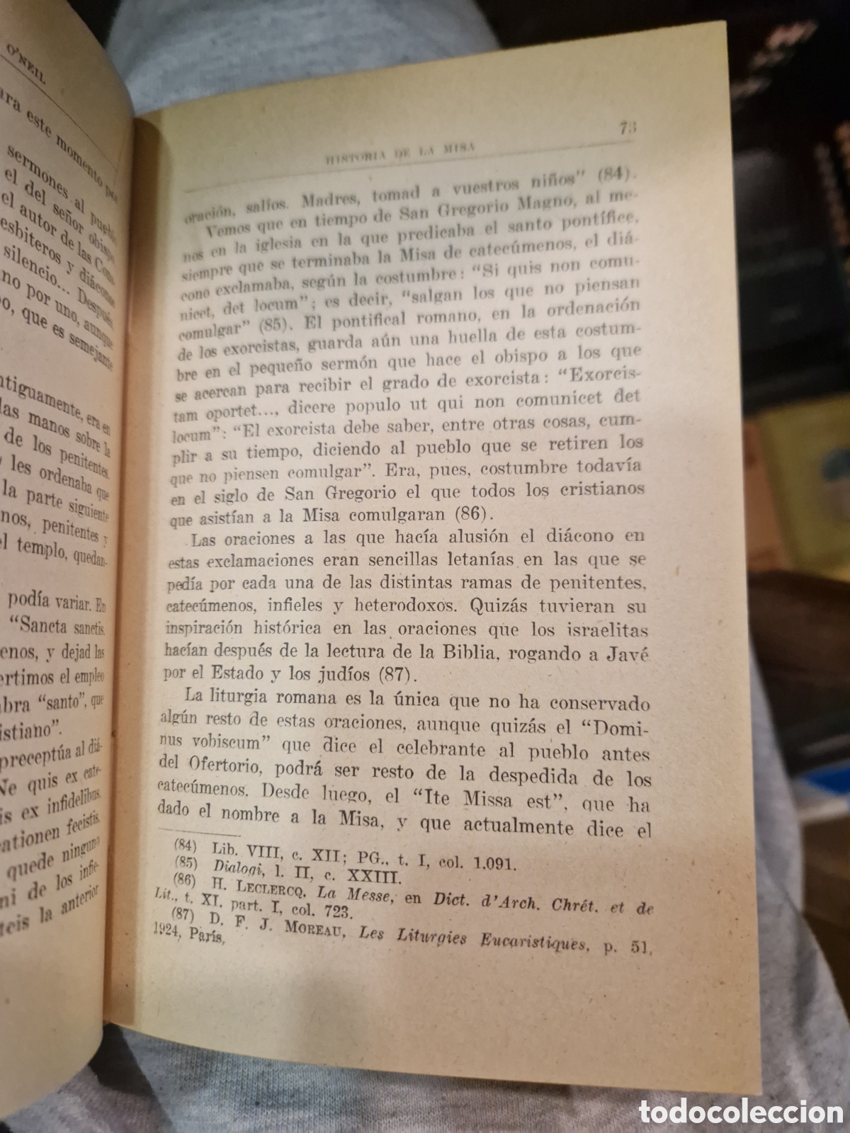 Libros de segunda mano: D&Iacute;EZ Y GUTI&Eacute;RREZ, &Oacute;NEIL, J.L. Historia de la misa - Foto 2