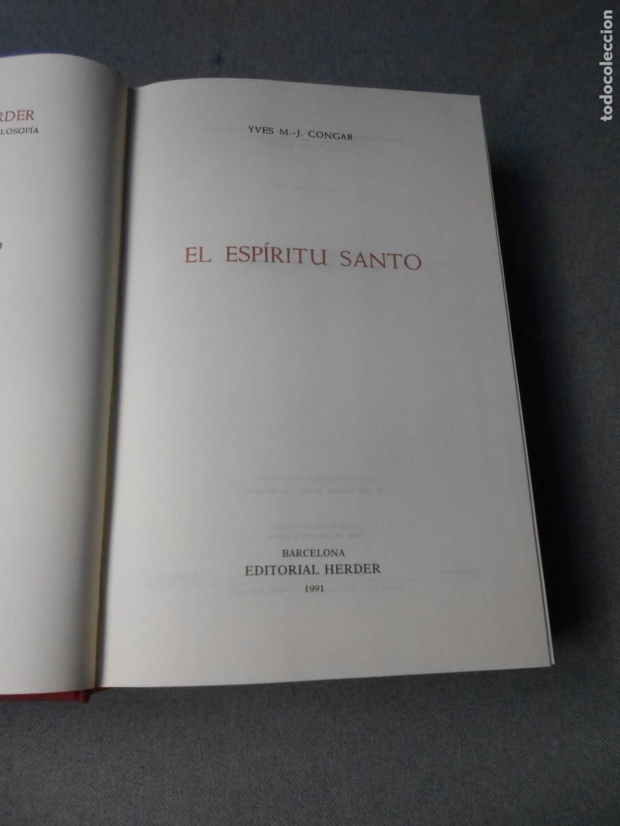 Libros de segunda mano: EL ESPIRITU SANTO. YVES - CONGAR - Foto 3