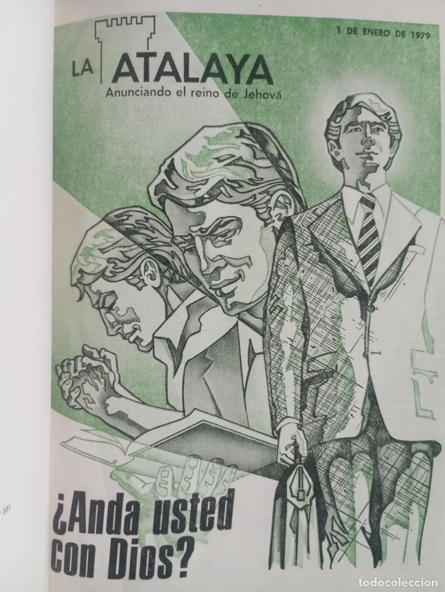 Libros de segunda mano: LA ATALAYA REVISTA 1979 A&Ntilde;O COMPLETO EN UN TOMO BUEN ESTADO LIBRO RELIGION