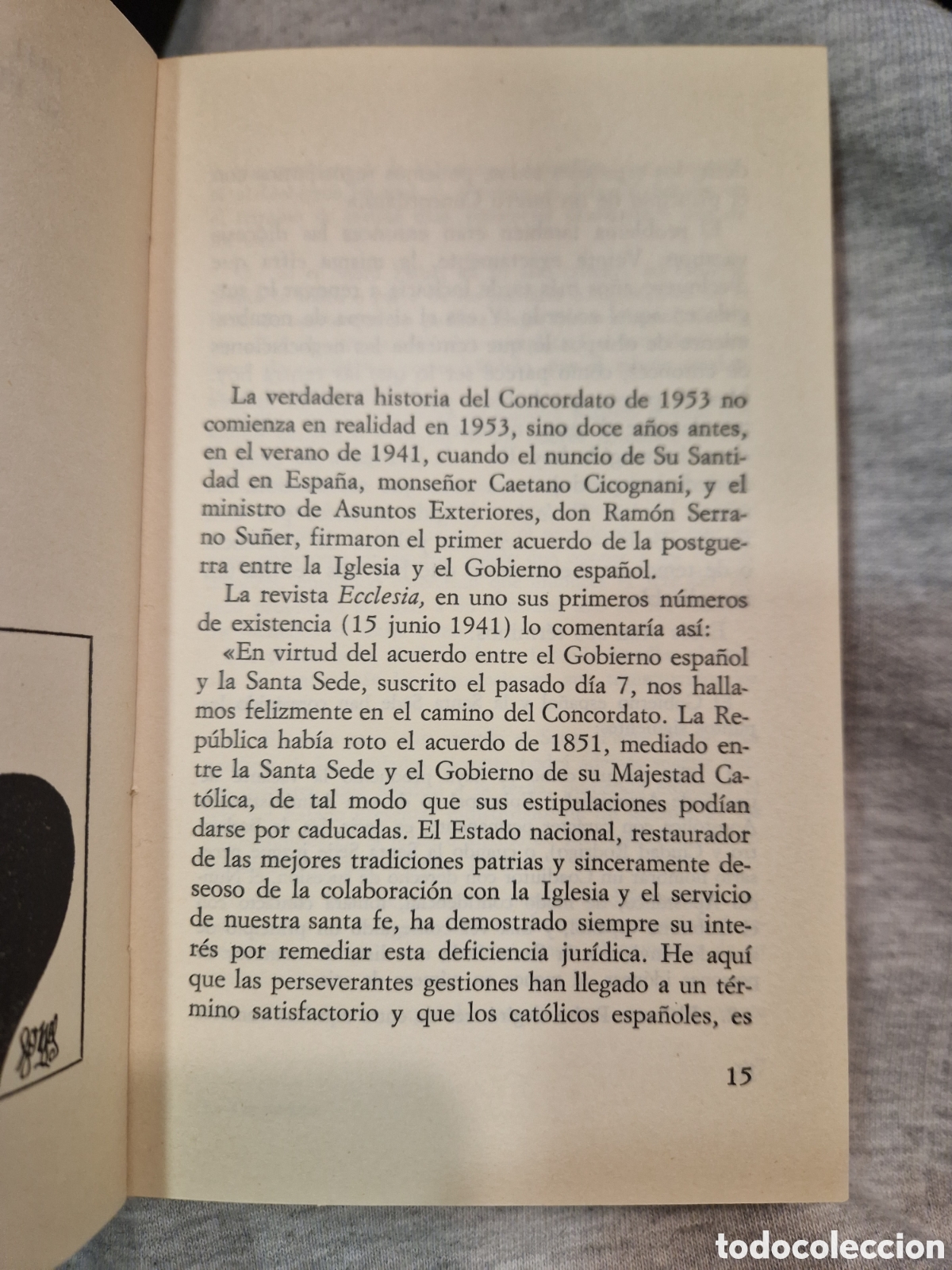 Libros de segunda mano: TODO sobre el concordato - Foto 2