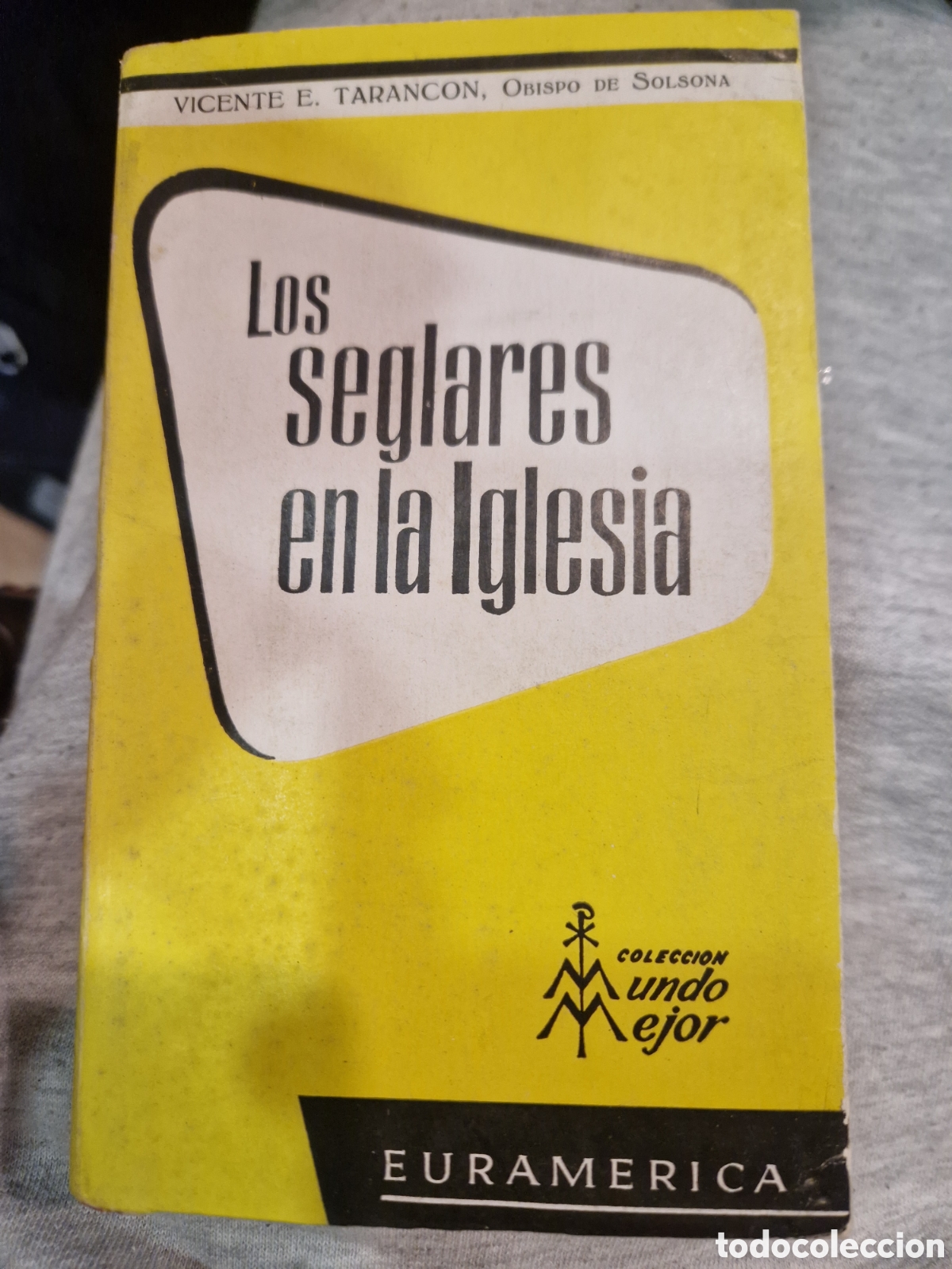 Libros de segunda mano: TARANC&Oacute;N, Vicente E. Los seglares en la Iglesia. - Foto 1