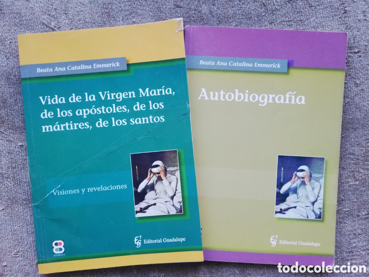 Libri di seconda mano: Beata Ana Catalina Emmerick. Vida de la virgen Mar&iacute;a y Autobiograf&iacute;a. 2 tomos