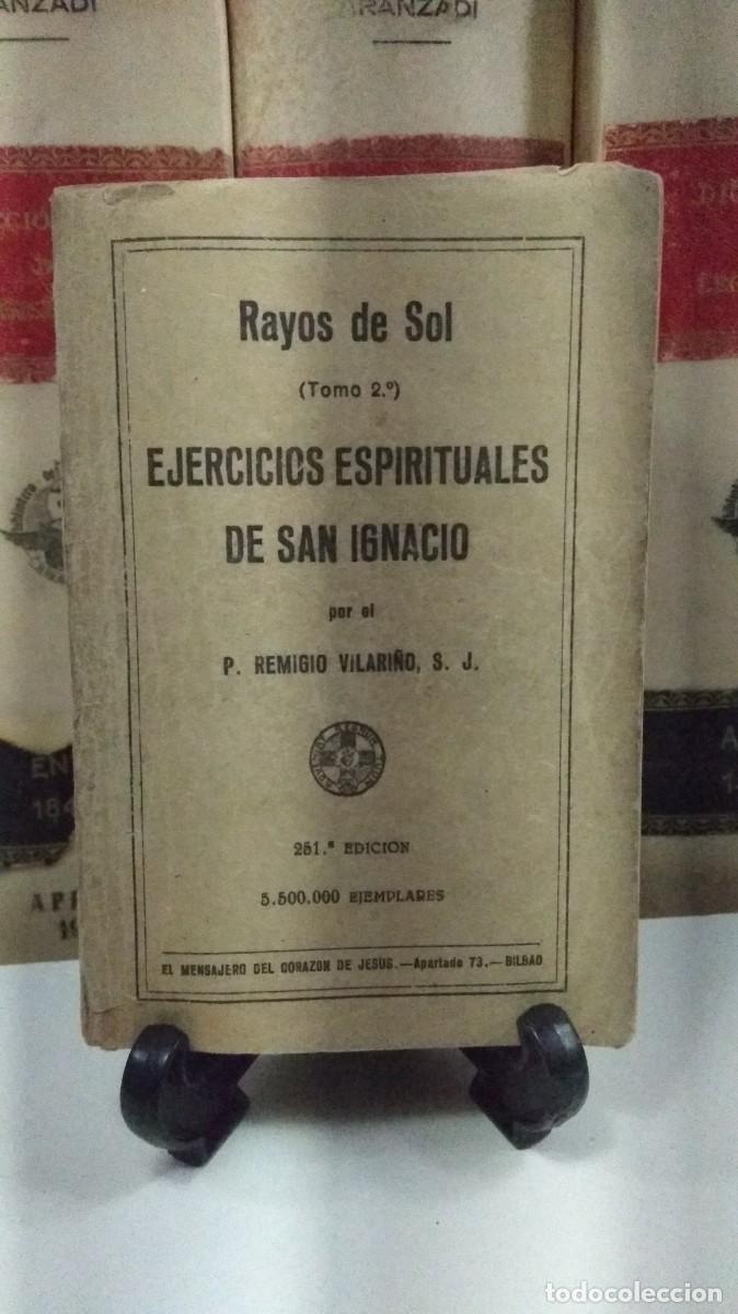 Second hand books: RAYOS DE SOL TOMO 2&ordm; EJERCICIOS ESPIRITUALES DE SAN IGNACIO. Por el P. Remigio Vilari&ntilde;o S.J.
