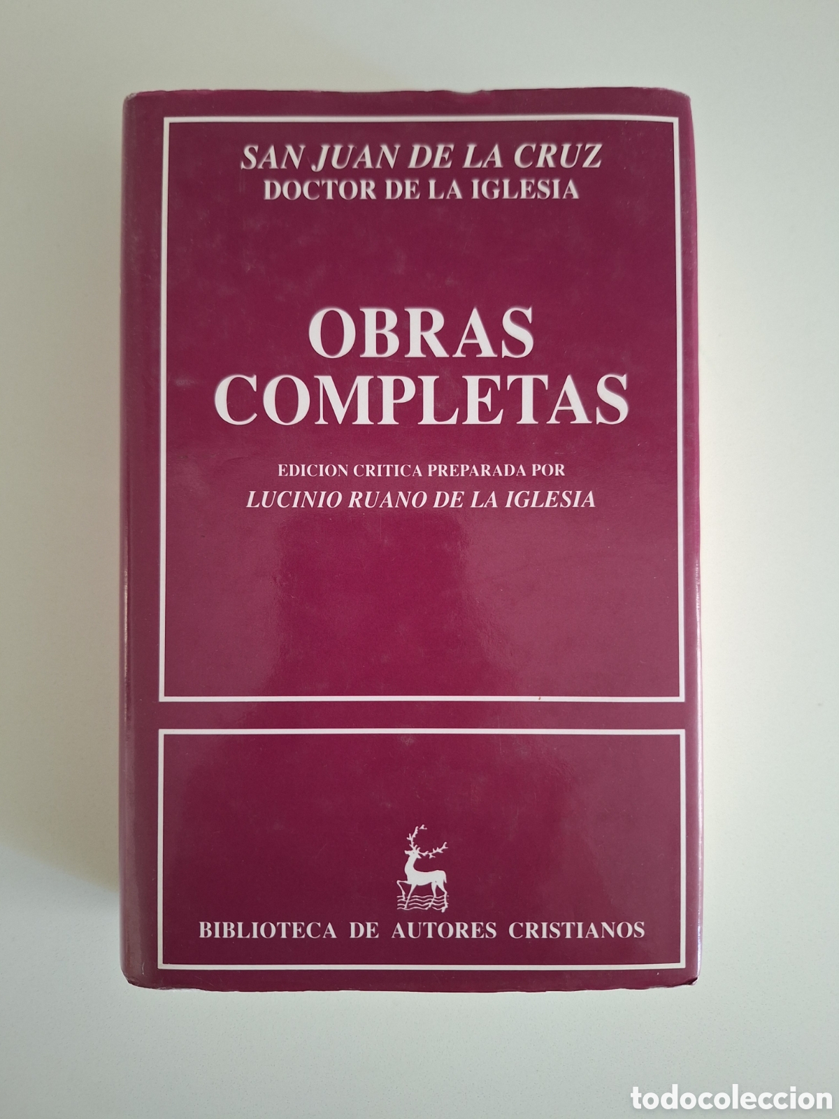 Libros de segunda mano: SAN JUAN DE LA CRUZ, Obras completas, BAC