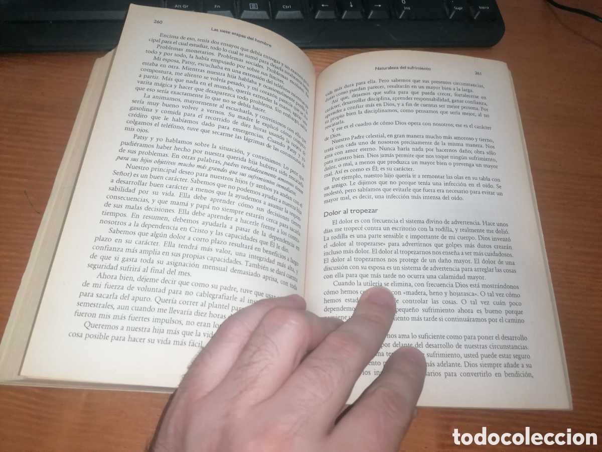 Libros de segunda mano: Libro: LAS SIETE ETAPAS EN LA VIDA DEL HOMBRE Patrick M. Morley - Foto 7