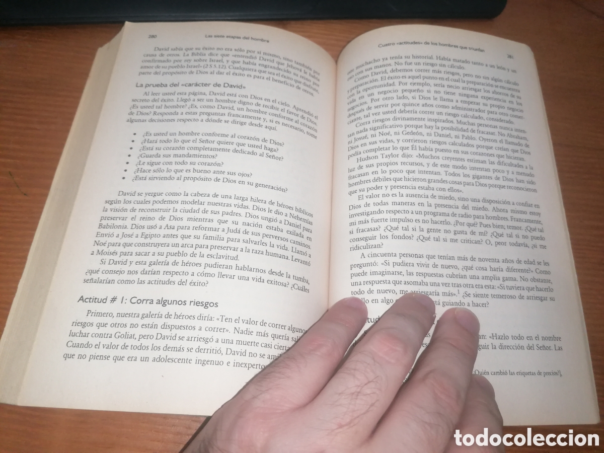 Libros de segunda mano: Libro: LAS SIETE ETAPAS EN LA VIDA DEL HOMBRE Patrick M. Morley - Foto 8