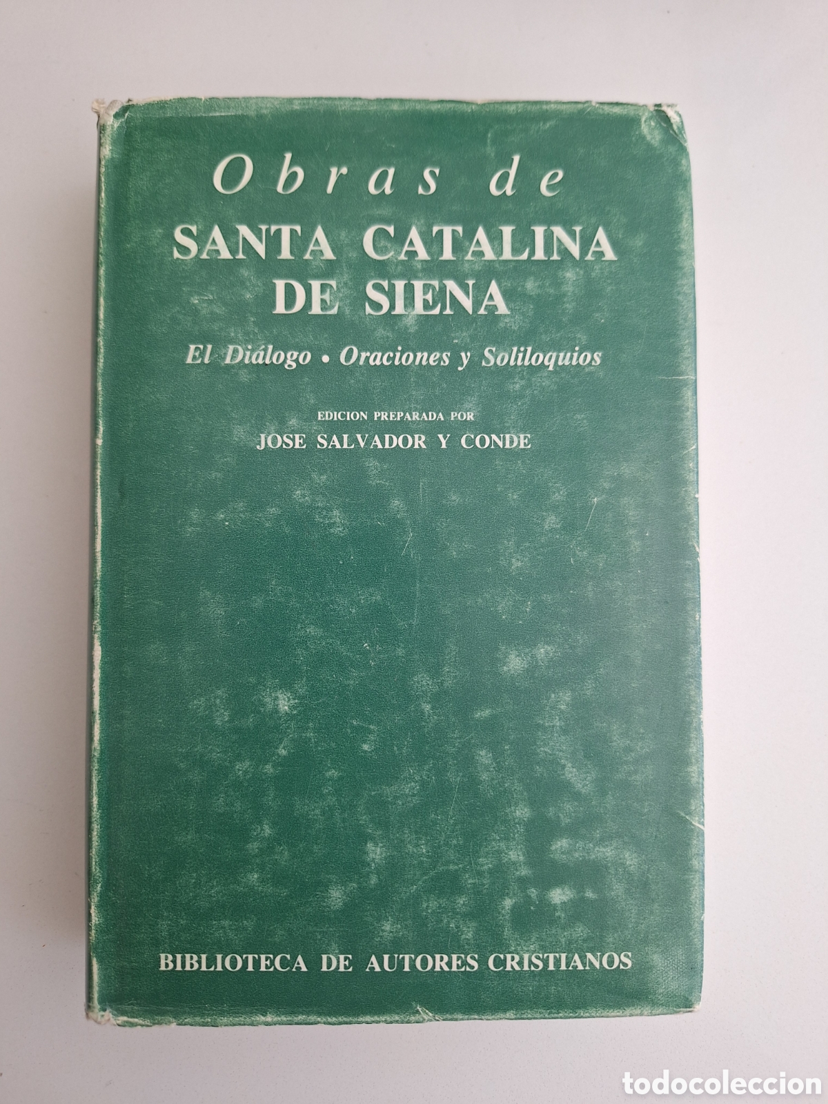 Libros de segunda mano: Obras de Santa Catalina de Siena, BAC