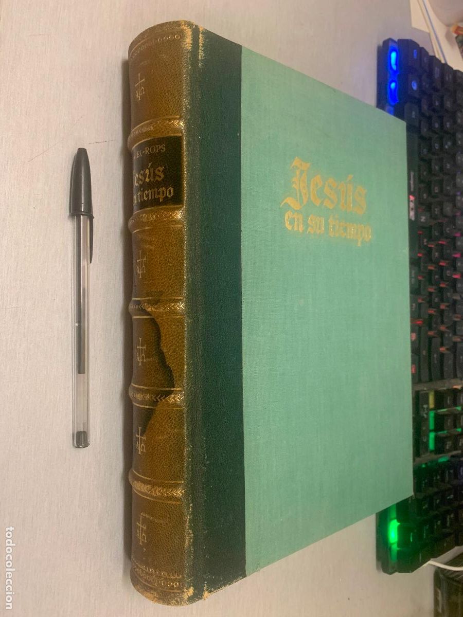 Libros de segunda mano: HISTORIA SAGRADA, JES&Uacute;S EN SU TIEMPO / DANIEL ROPS / LUIS DE CARALT EDITOR 1&ordf; EDICI&Oacute;N 1954