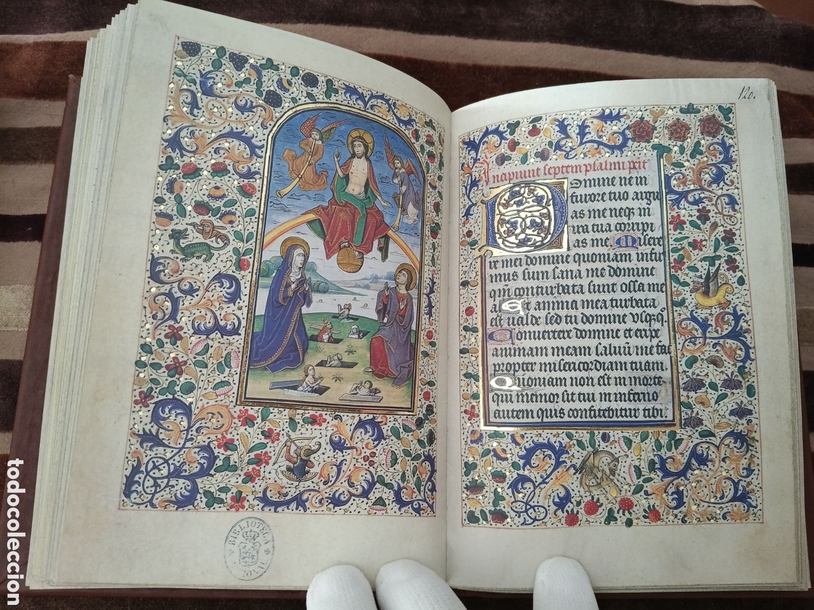 Libros de segunda mano: LIBRO DE HORAS DE LEONOR DE LA VEGA. Facs&iacute;mil y libro de estudios. - Foto 18