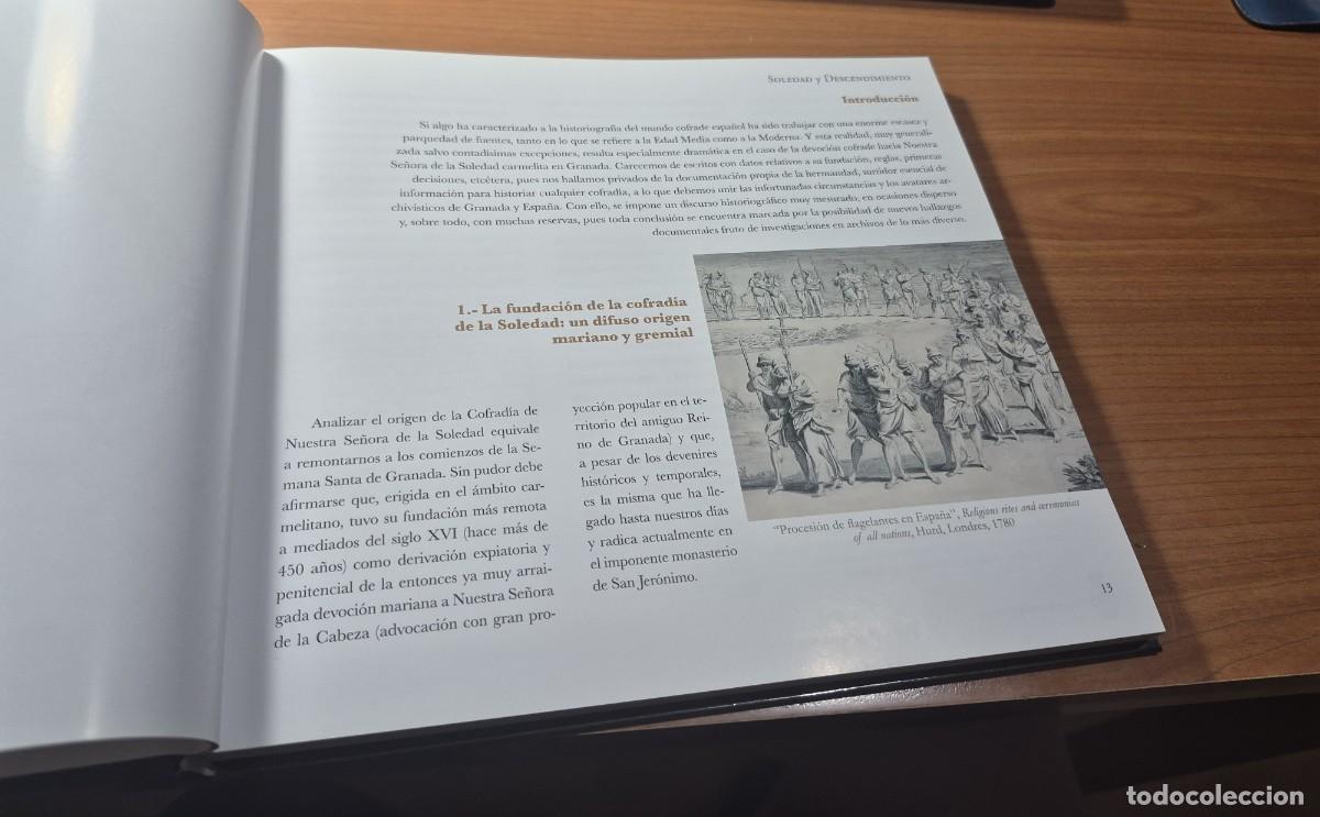 Libros de segunda mano: Soledad y Descendimiento. Viernes Santo en Granada - Foto 2