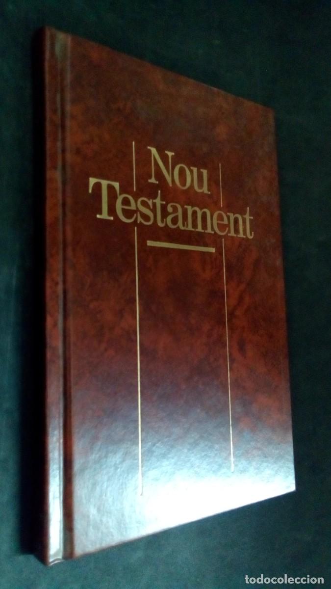 Libros de segunda mano: NOU TESTAMENT-TRINITARIAN BIBLE SOCIETY-EN CATAL&Agrave;.-TAPA DURA