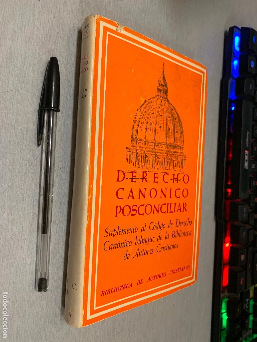 Libros de segunda mano: DERECHO CAN&Oacute;NICO POSCONCILIAR / BIBLIOTECA AUTORES CRISTIANOS 1969