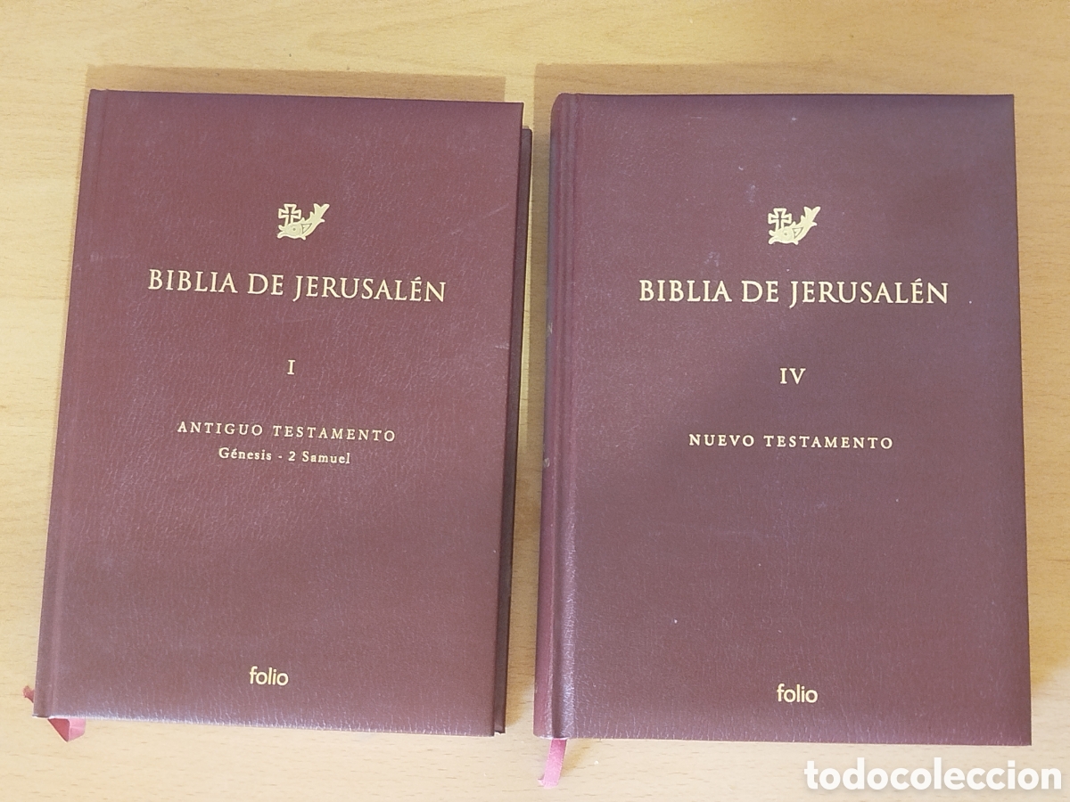 Libros de segunda mano: 2 Tomos de la Biblia de Jerusal&eacute;n. I y IV.