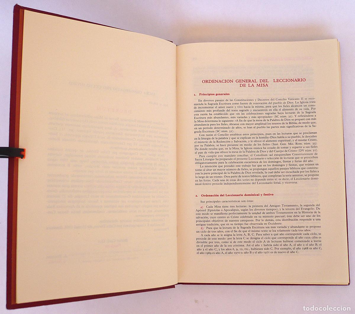Libros de segunda mano: Leccionario III, Ciclo C - Foto 6