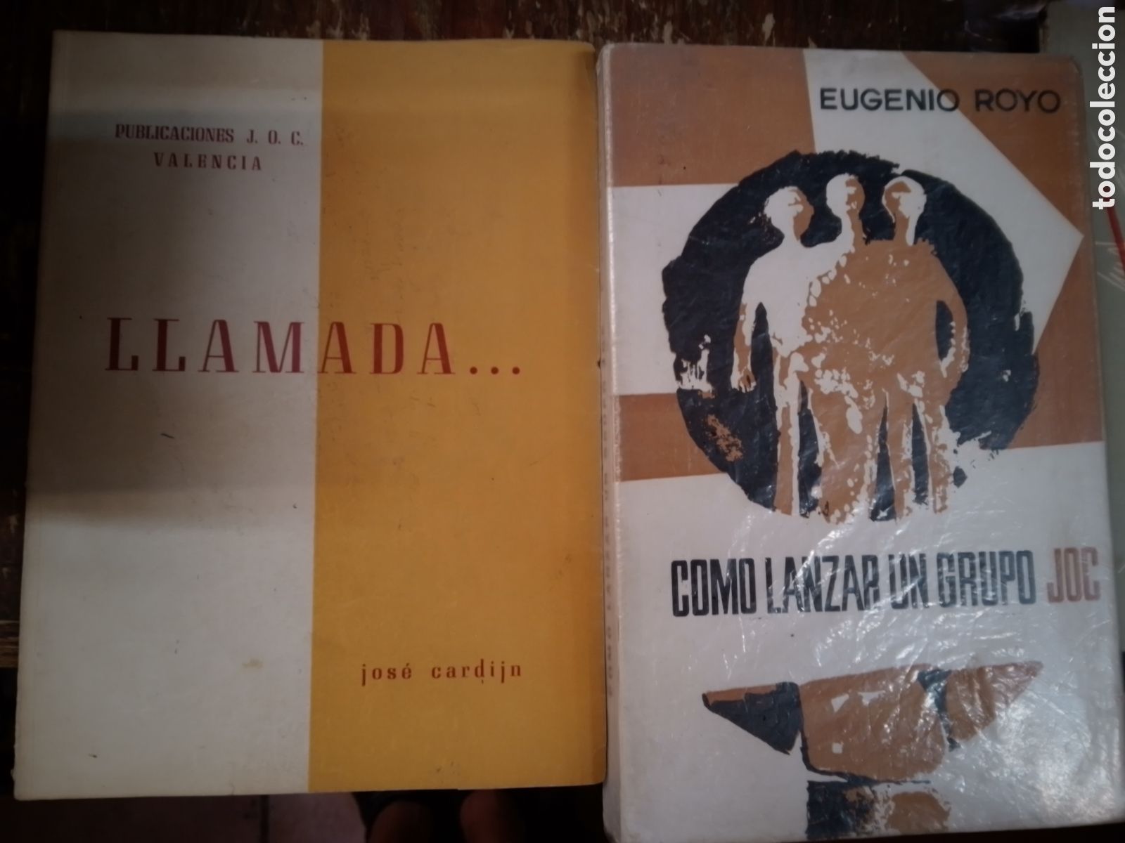 Libros de segunda mano: BIBLIOTECA JOCISTA. PUBLICACIONES J.O.C. VALENCIA. VVAA. 4 VOLUMENES. 1949 - 1960