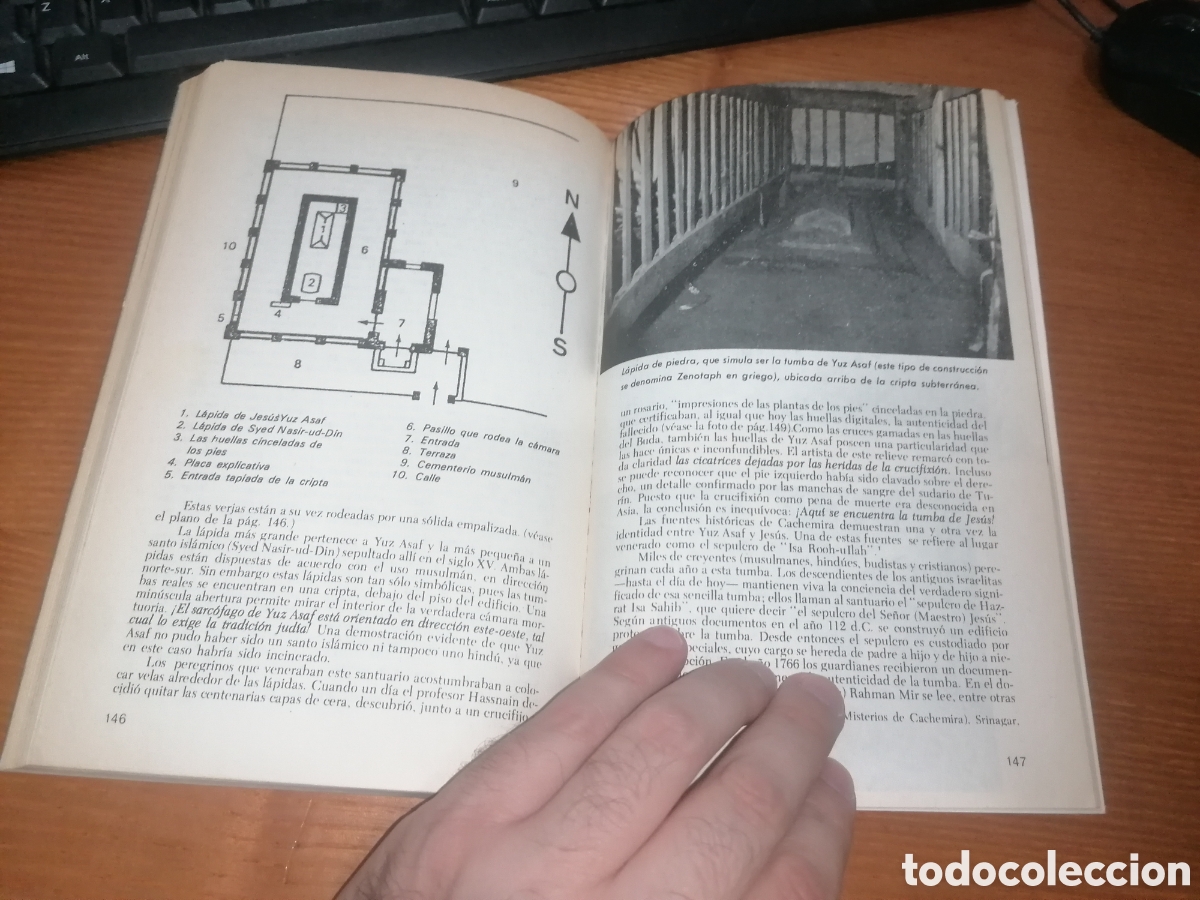 Libros de segunda mano: Libro: JES&Uacute;S MURI&Oacute; DE VIEJO - Holger Kersten - Foto 8