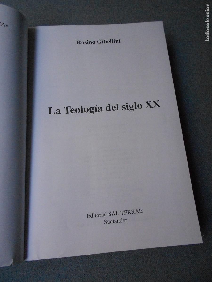 Libros de segunda mano: LA TEOLOGIA DEL SIGLO XX - Foto 2