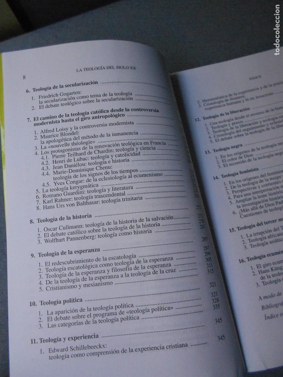 Libros de segunda mano: LA TEOLOGIA DEL SIGLO XX - Foto 5