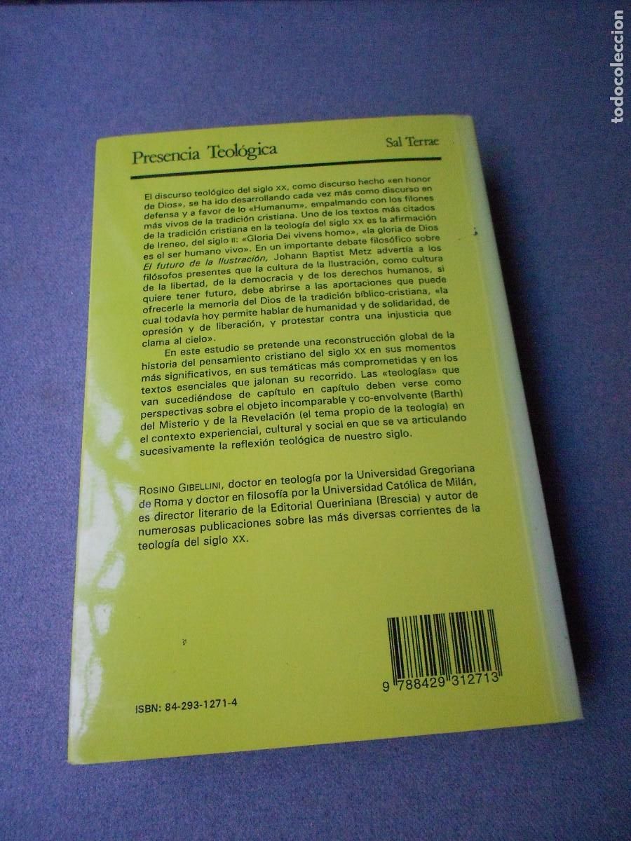 Libros de segunda mano: LA TEOLOGIA DEL SIGLO XX - Foto 7