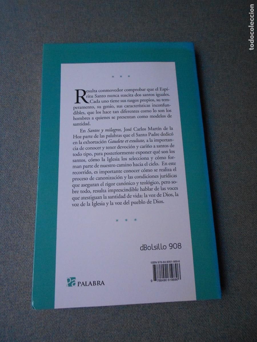 Libros de segunda mano: SANTOS Y MILAGROS. MARTIN DE LA HOZ. - Foto 6
