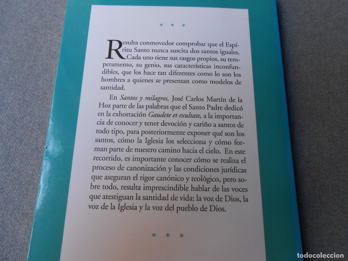 Libros de segunda mano: SANTOS Y MILAGROS. MARTIN DE LA HOZ. - Foto 7